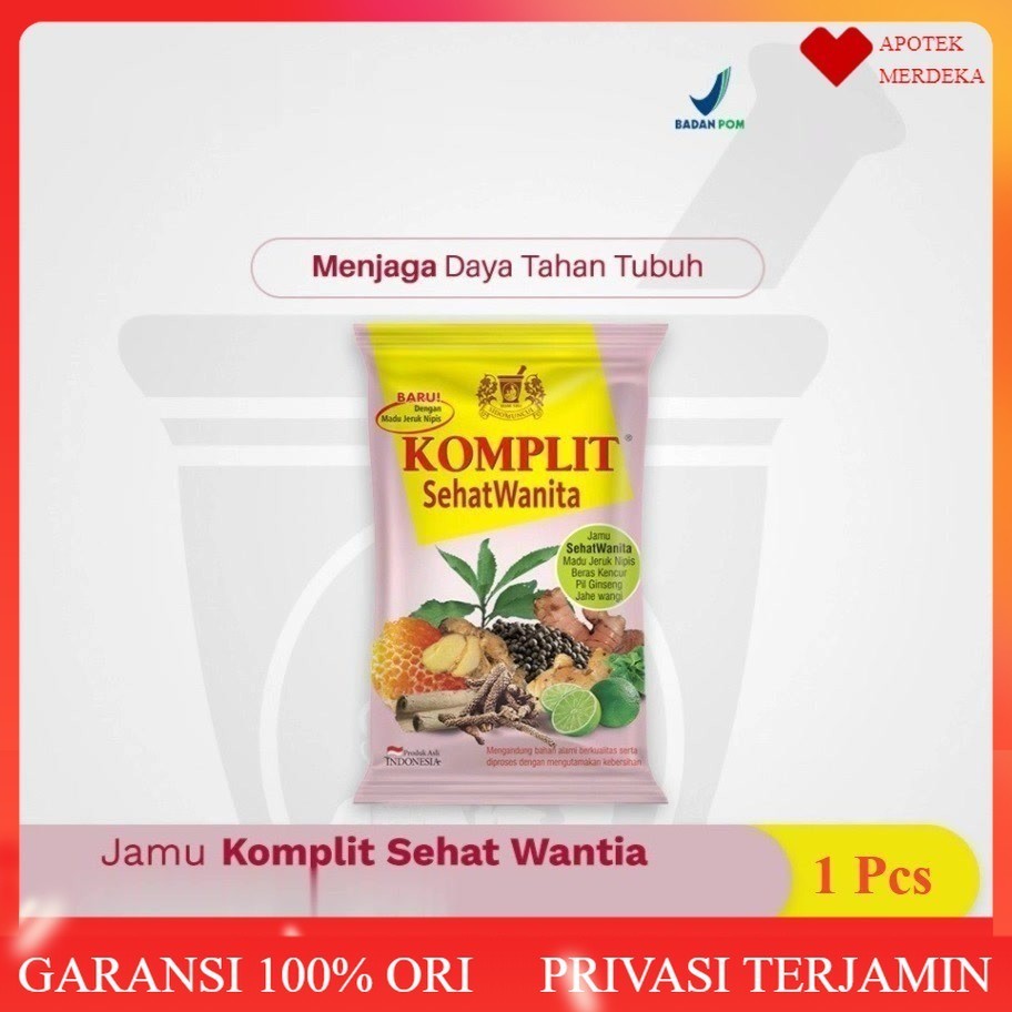 

Jamu Komplit Sehat Wanita Jeruk Nipis Sachet