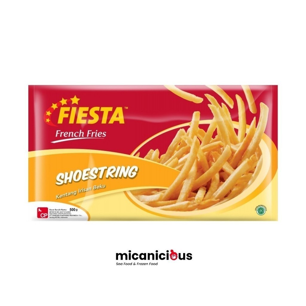 

FIESTA FRENCH FRIES SHOESTRING / KENTANG GORENG 500GR