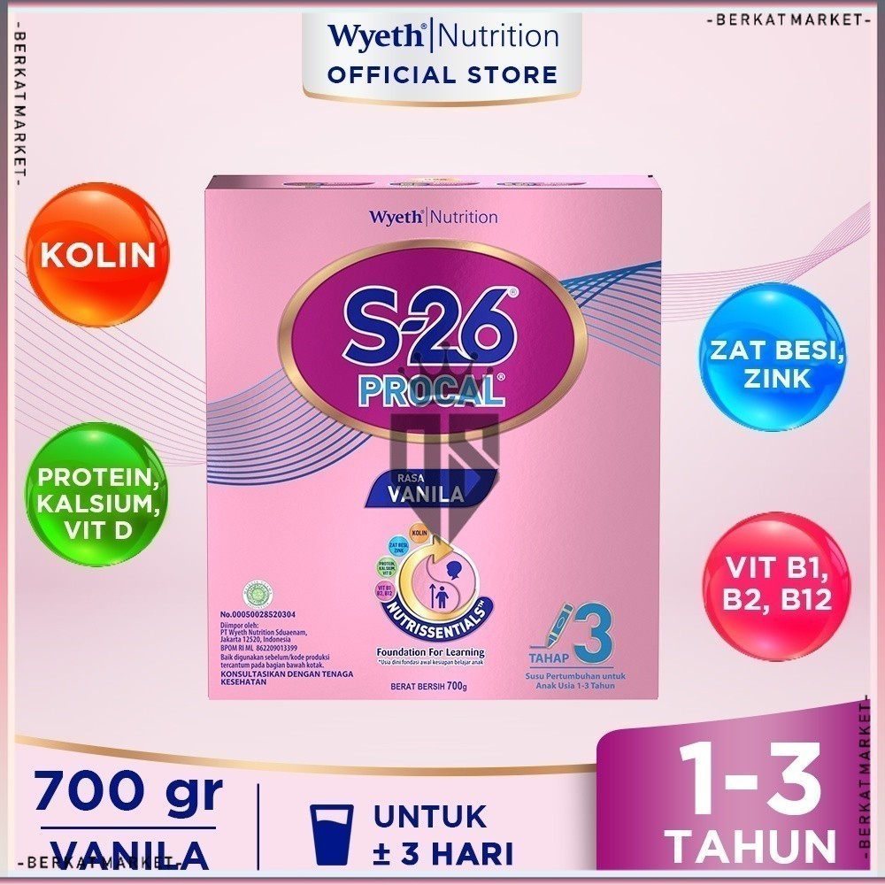 Susu Formula S26 Promil Procal Promise Ultima Hmf Phpro Ph Pro Bblr Gold Tahap 1 2 3 4 400gr 700gr 9