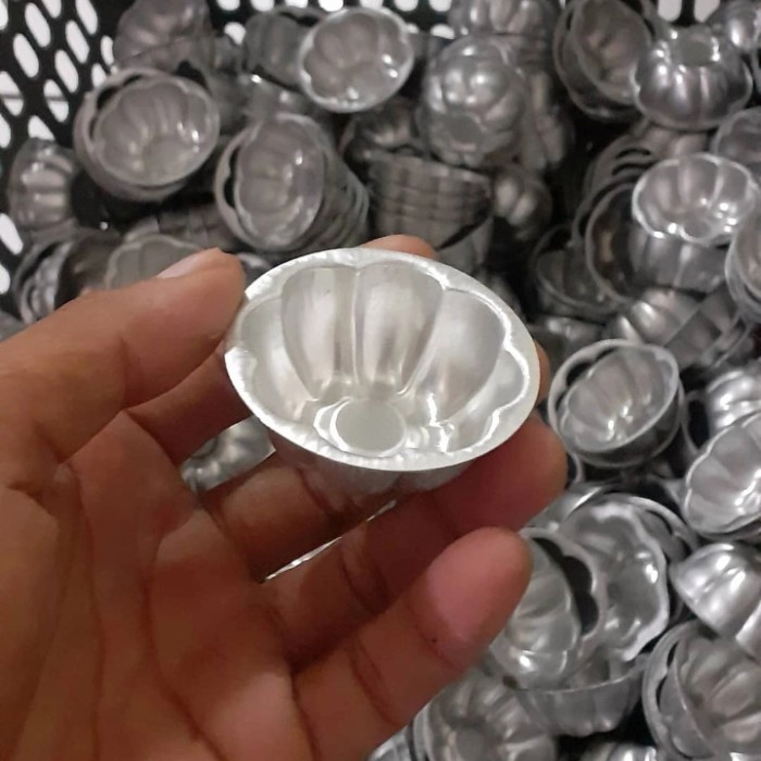 

TERJUAL cetakan kue pukis manggis mini bahan tebal 0,7/isi 12