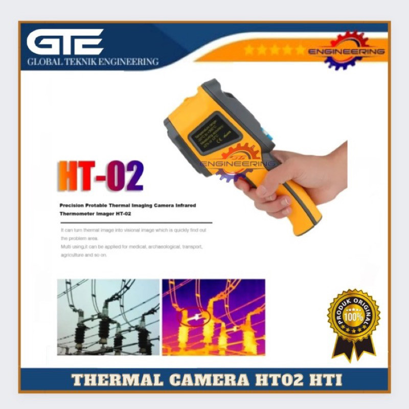 Thermal Camera HT02 HTI Imager Infrared Thermometer HT 02 HT-02 Gun
