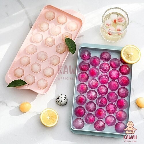 (BESAR) Cetakan Jelly Bulat Besar Jelly Ball Buah Agar Es Batu Jumbo Telur Puyuh 33 Cetakan Bulat Ro