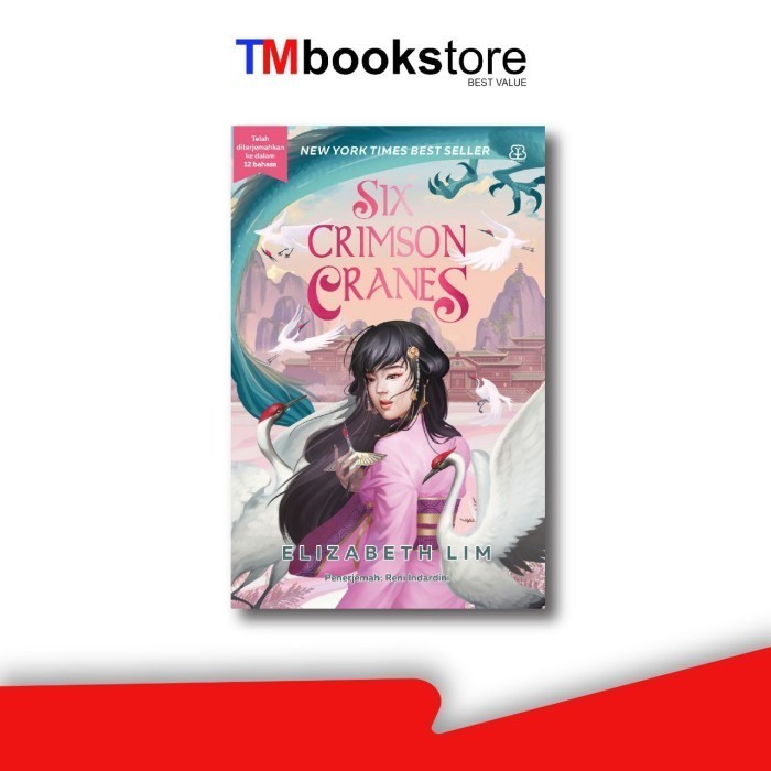SIX CRIMSON CRANES TMBOOKSTORE
