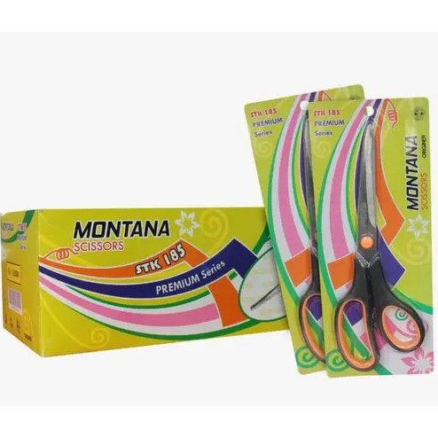 

(1 Box / 12 Pcs ) Gunting Besar Montana STK 185 ( BOX )
