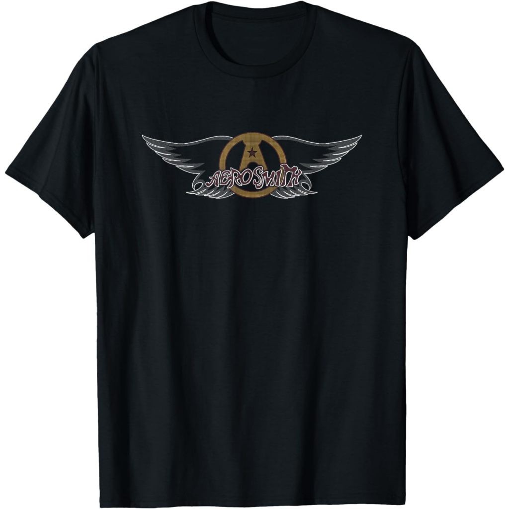 Baju Kaos  Aerosmith - Vintage Wings Logo T-Shirt