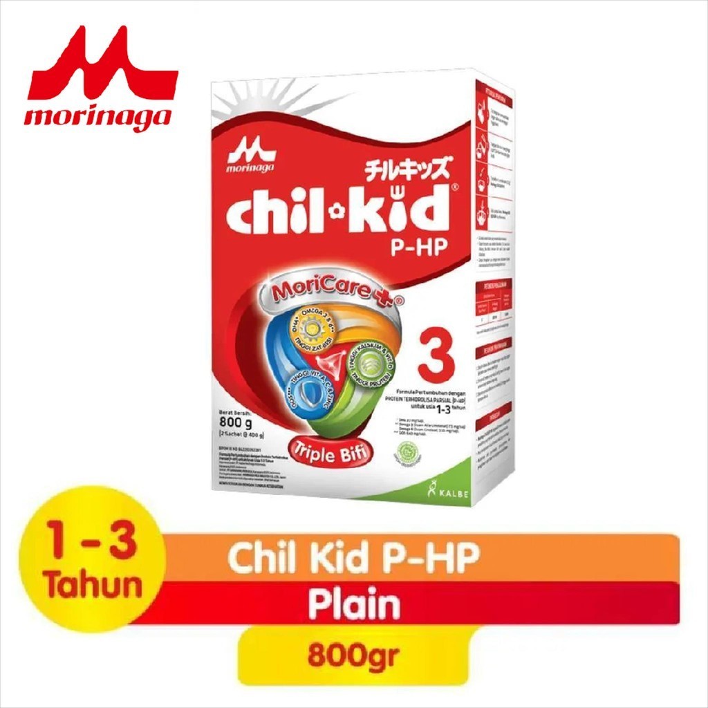 Morinaga Chil Kid PHP 1-3 Tahun Box 800g