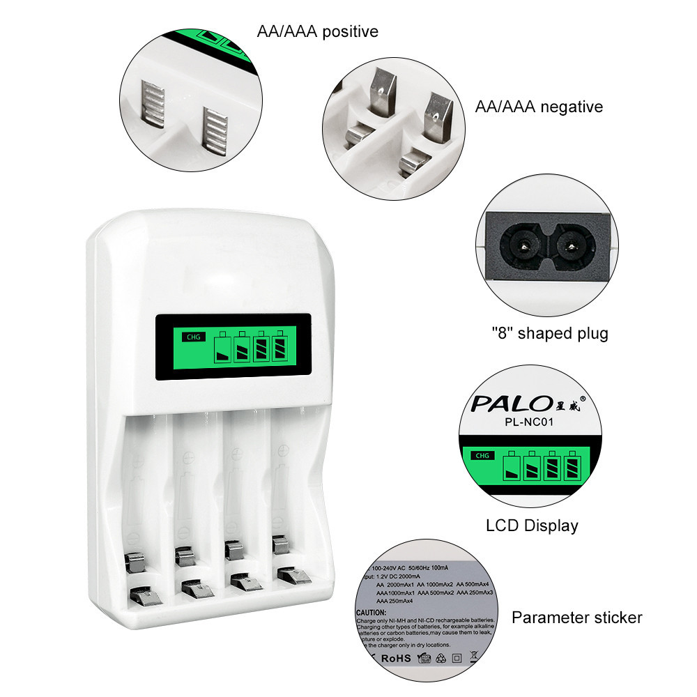 1.2V AA Rechargeable Battery NI-MH nimh AA 3000mAh Rechargeable AA Batteries Bateria For Led Flashli