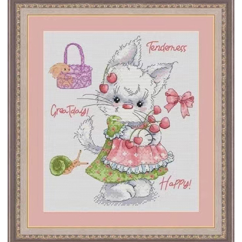 7980A Cross Stitch Kits Stich Cross-stitch Cross Stitch Set Christmas Embroidery Complete Kit Needle