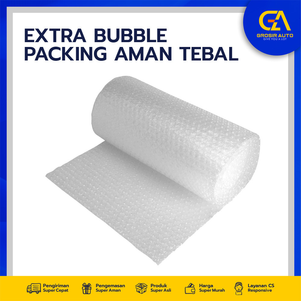 

EXTRA Packing Plastik Bubble (Packing Tambahan)