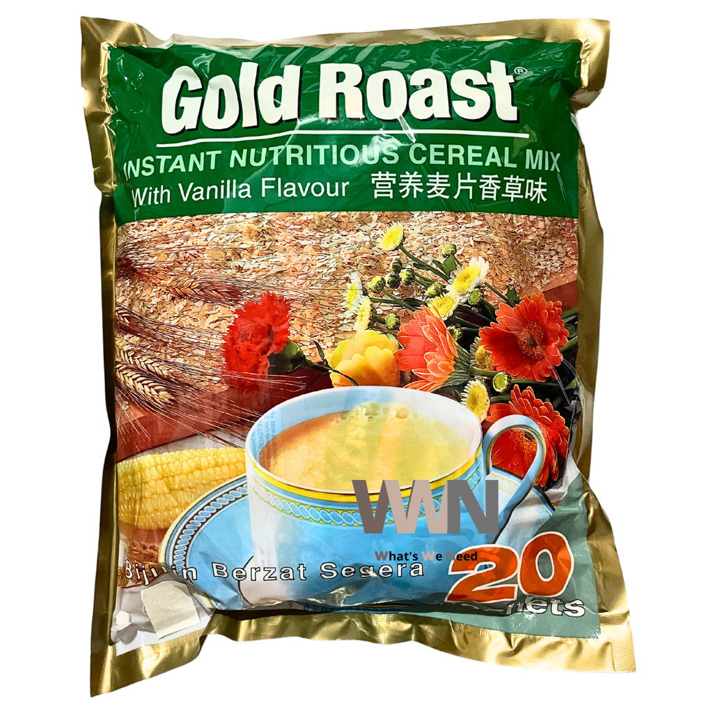 

Gold Roast Cereal Vanilla Flavour Sereal Instant Vanilla 600g (20 sachet)