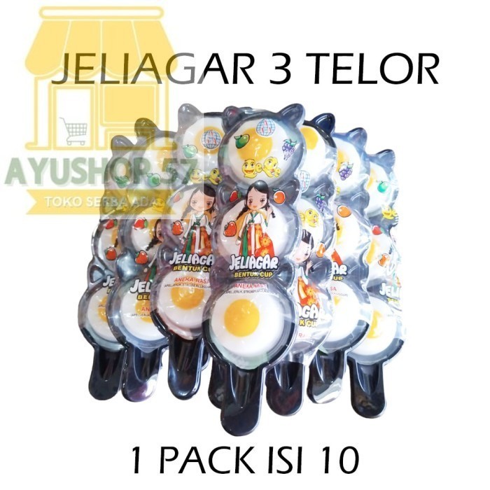 

AAA JELIAGAR 3 TELOR PACK ISI 10 - AYUSHOP57