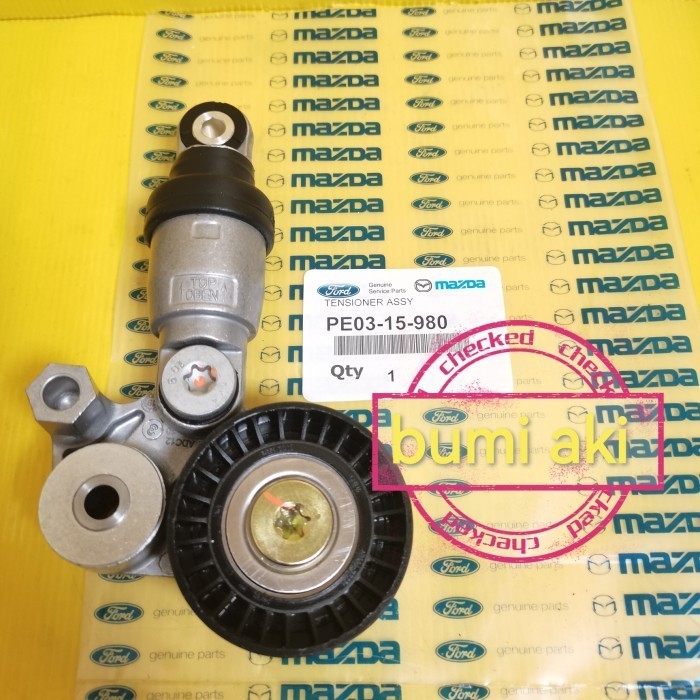 TENSIONER ASSY TENSIONER FAN BELT ORIGINAL MAZDA CX5 BIANTE MAZDA 6