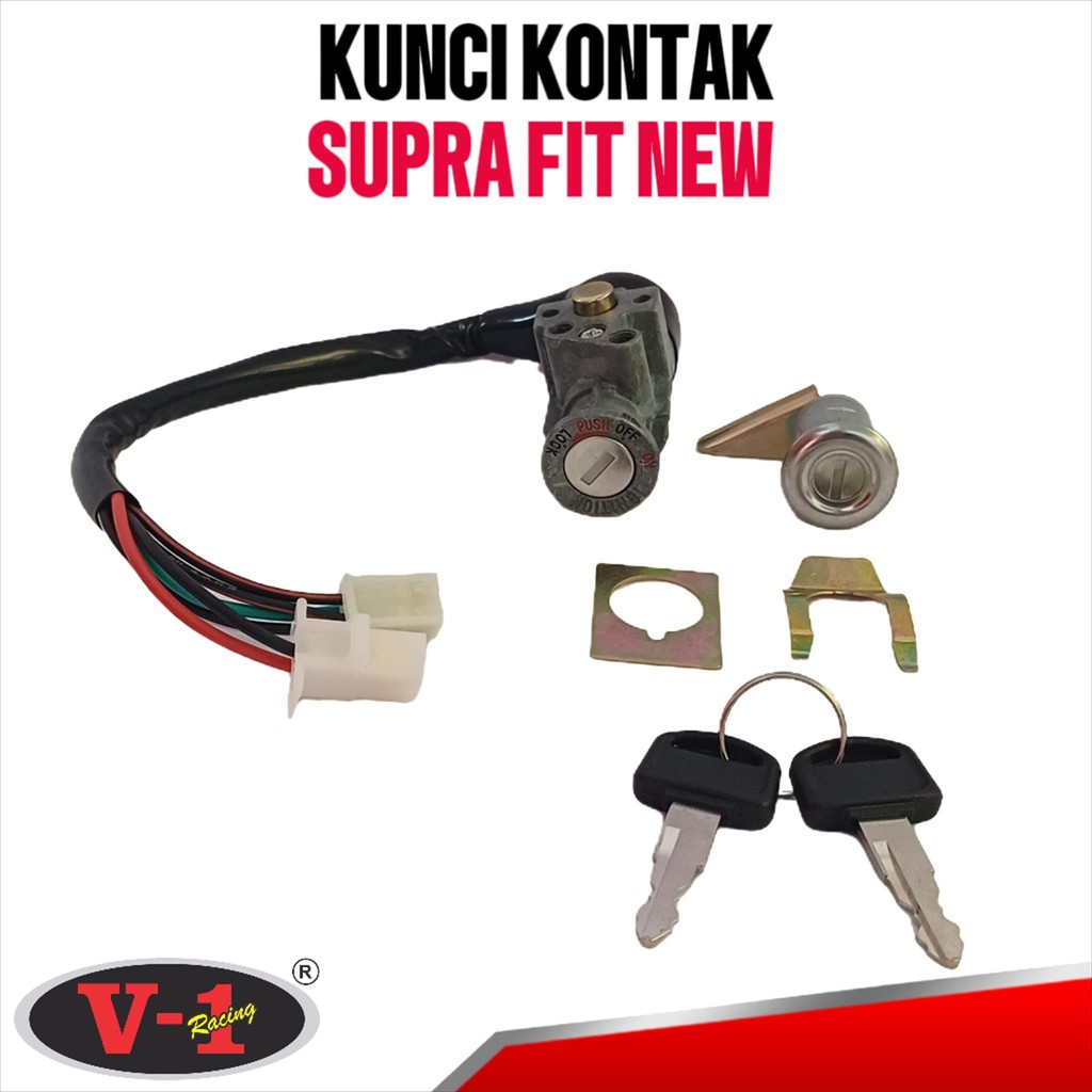 V-1 RACING KUNCI KONTAK SUPRA FIT NEW + JOK (35010-KTL-690)