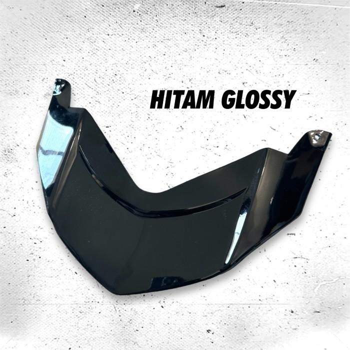 DUCKTAIL NMAX OLD DUCTAIL NMAX LAMA COVER LAMPU ATAS NMAX 155 CONNECTE - HITAM GLOSSY