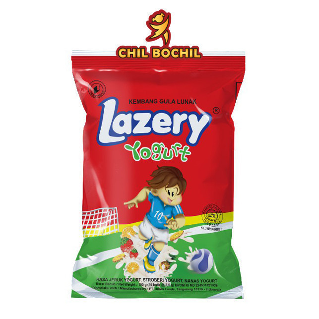 

PERMEN LAZERY YOGURT 100G ISI 40 PCS - CHIL BOCHIL