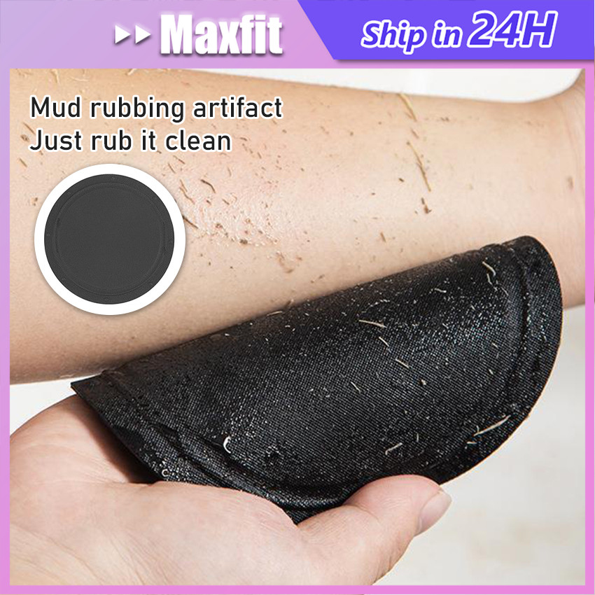 Exfoliating Glove Body Scrub Shower Spons Mandi Body Bath Shower Spa Exfoliator Scrubber Pad Alat Go