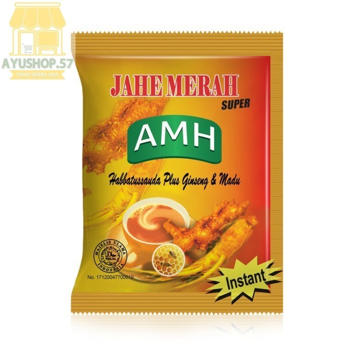

AMH Jahe Merah Super [10pcs / renceng] - AYUSHOP57