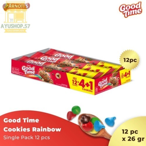 

Good Time Cookies [12sachet/pack] Rainbow - AYUSHOP57