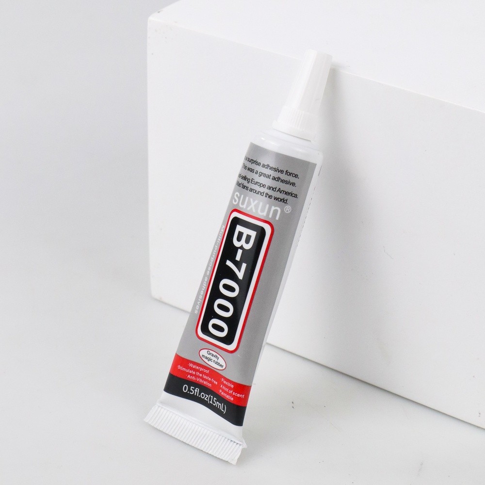 

✦ExoticLiving✦ PREMIUM SUXUN Lem B7000 LEM LCD TOUCHSCREEN LAYAR PONSEL HP Power Glue Strong Adhesive 15 ML - B-7000 - Transparent