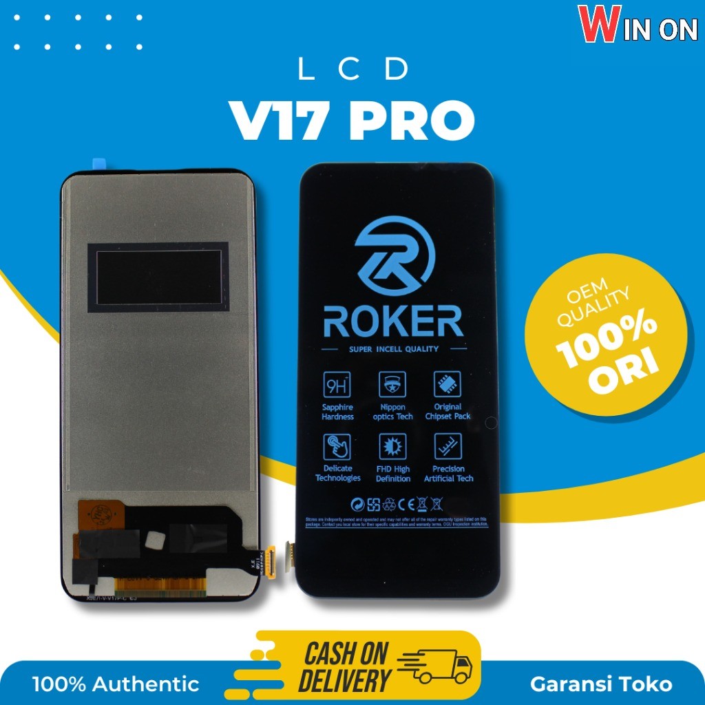 WIN ON - LCD TOUCHSCREEN VIVO V17 PRO / 1910 / VIVO V19 PRO  LCD TS FULLSET ORI ROKER