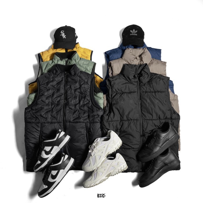 Vest Puffer Pria Water Resistance