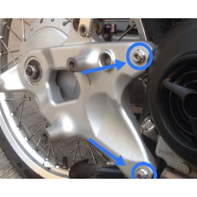 LIVE - BAUT ARM NOUVO ATAS BAWAH 2 KUNCI ( 1 PCS ) / NOUVO Z DAN NOUVO LELE BAUT STENLIS STAINLESS S