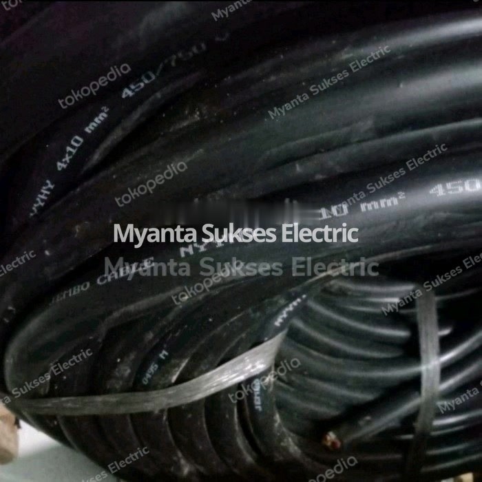 Kabel Listrik Serabut NYYHY 4x10 4x10mm JEMBO / Setara Meteran