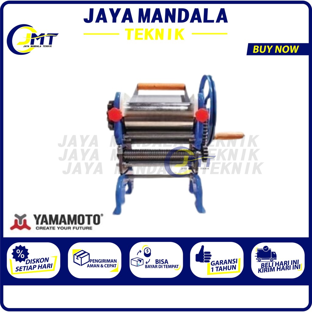 Mesin Pembuat Mie dan Pasta YAMAMOTO YMET DZM-180 Noodle Maxer Terbaik