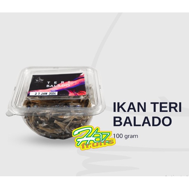 

Ikan Teri Balado Mentah 100 Gram