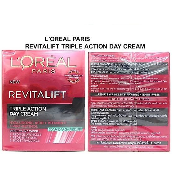 L'Oreal Loreal Paris Revitalift Laser X3 Day Cream Anti Aging 50ml