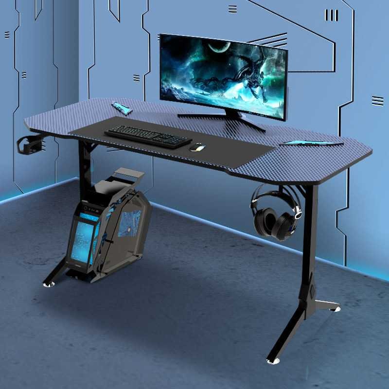 Meja Gaming Komputer PC RGB LED Lights High Class