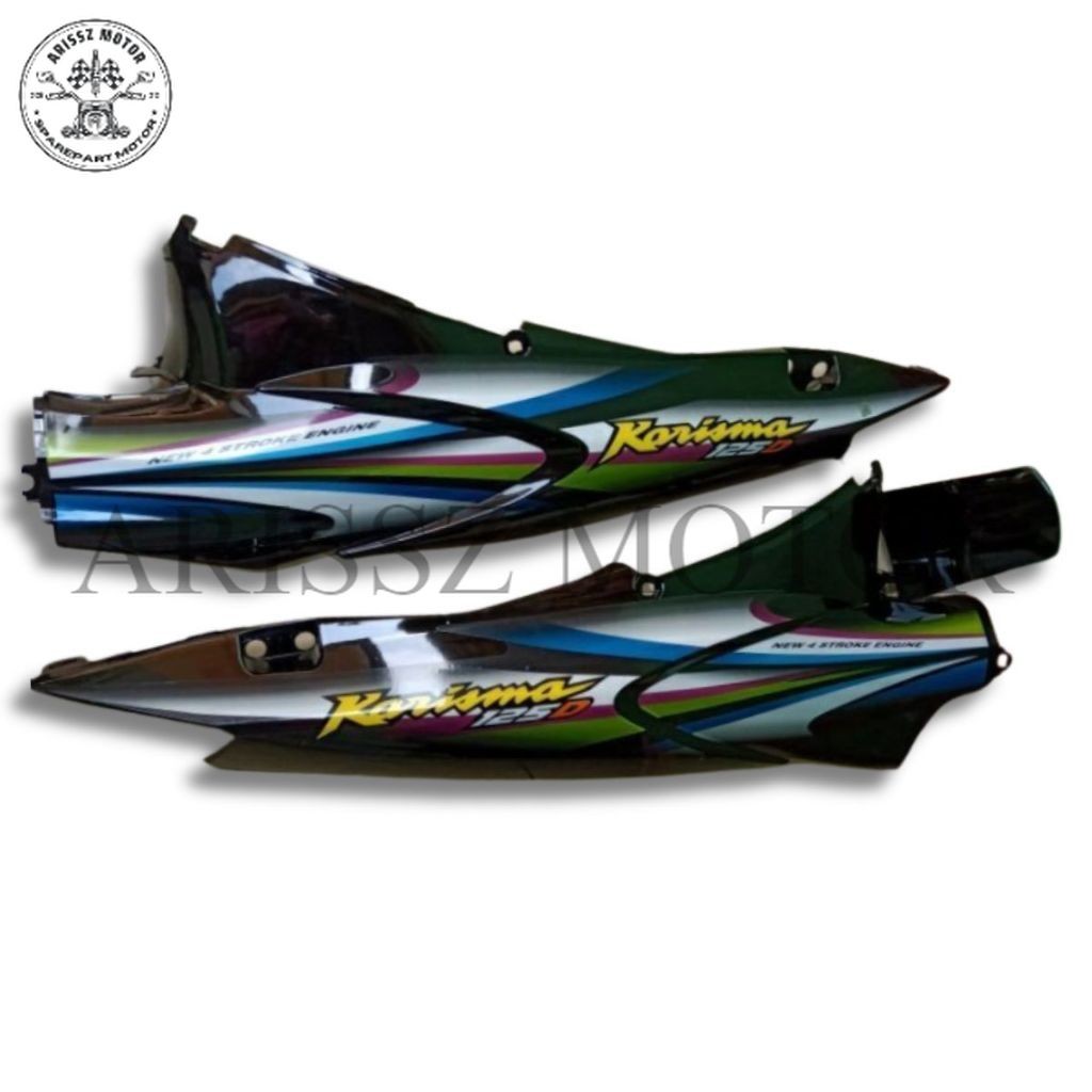 COVER BODY KARISMA 125 D + STIKER Arissz Motor