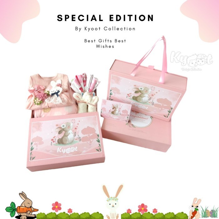 

DISKON Kyoot Baby Hampers | Dress Bunny | special edition 2021 | Hampers baby