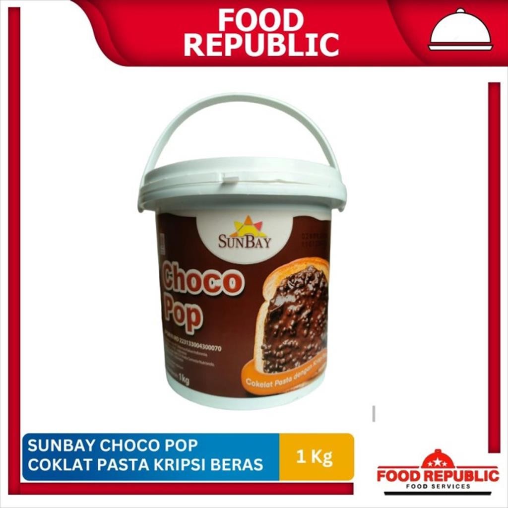 

Sunbay ChocoPop 1 Kg Coklat Pasta dengan Kripsi Beras Selai Roti halal