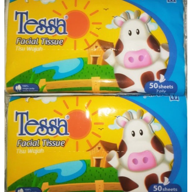 Facial Tissue Tessa Isi 50 Sheet