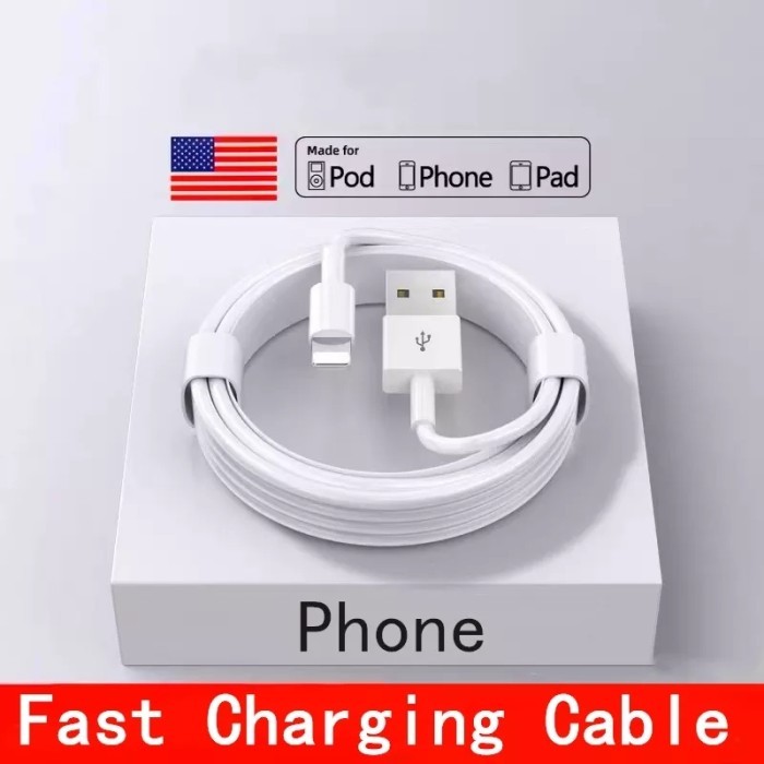 Kabel Cable Data Iphone Usb to Lightning Apple Ori