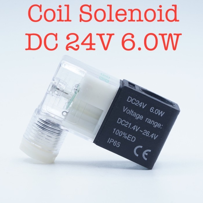 Coil Solenoid Valve DC 24V 6.0W Pneumatic Selenoid Coil | 2.048.0358 | Coil DC24V 6.0W