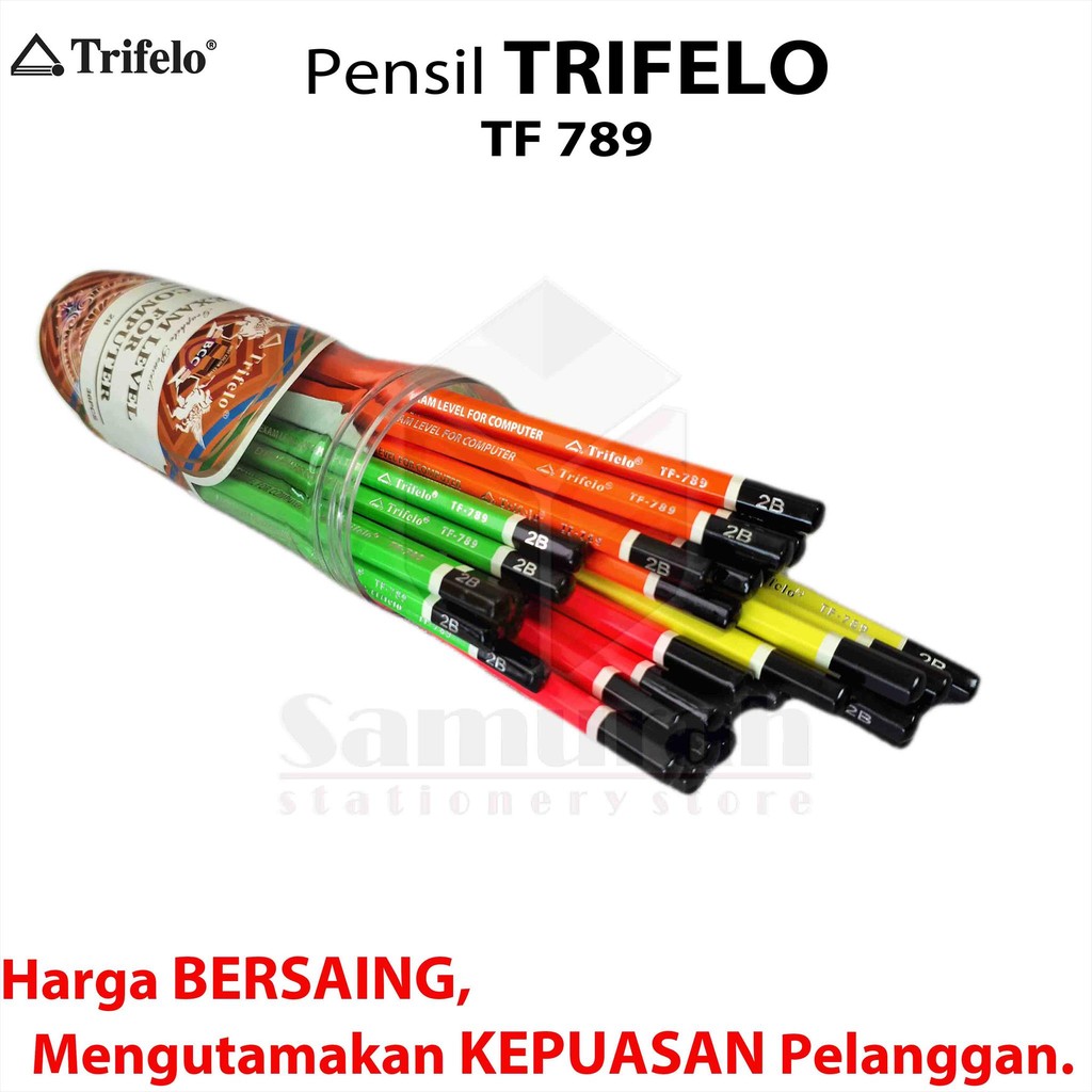 

HJK Pensil Kayu Joyko 2B P8131 isi 36 pcs per Box / Trifelo TF 789 2B - Box isi 36 batang / Wood