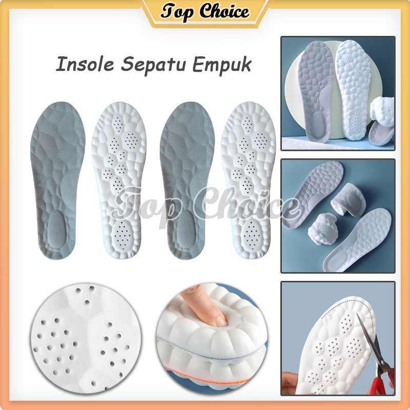 Insole Sepatu Super Empuk Bahan Busa / Insole Sepatu Empuk / Sol Sepatu Olahraga