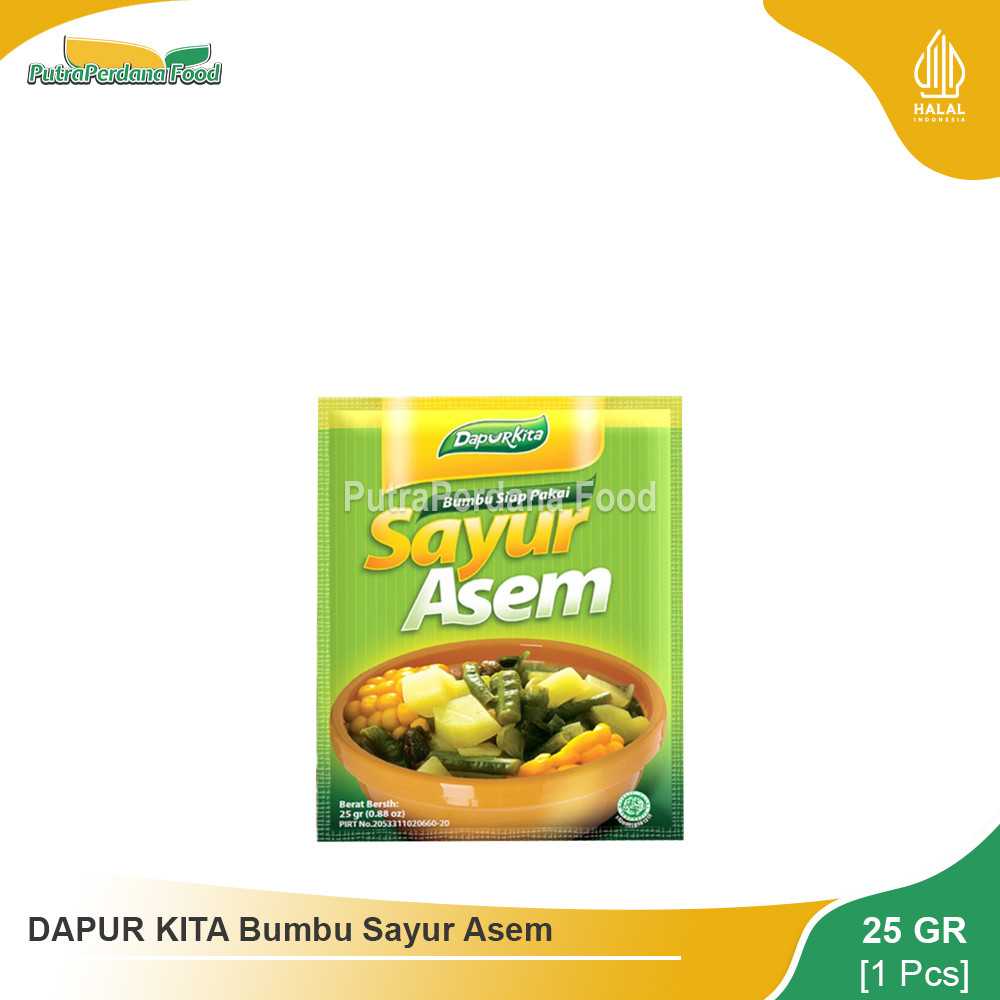 

DAPUR KITA Bumbu Sayur Asem 25gr (1 Pcs)