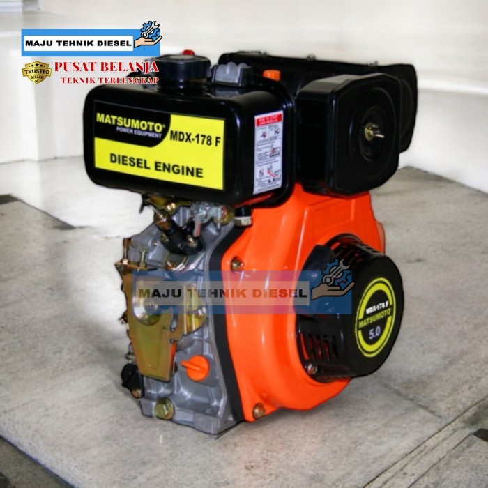 Mesin Penggerak Solar Diesel Serba Guna 7Hp MATSUMOTO MDX 178 F