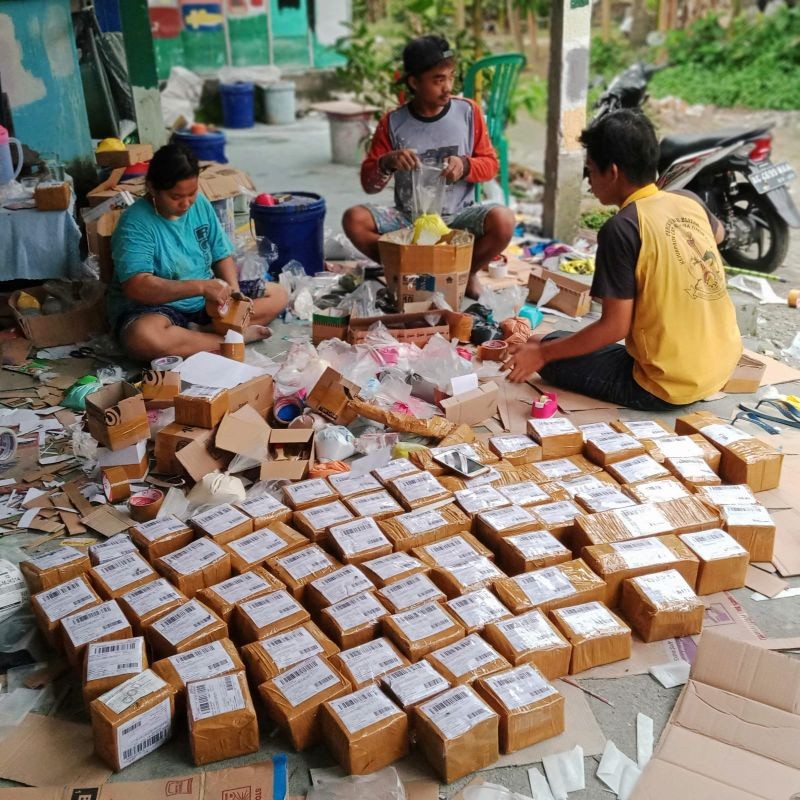 Cat Tembok Kiloan Super 1KG Patria Paint Warna Putih Salju Pink Biru Tosca Grey Abu-abu Blue White