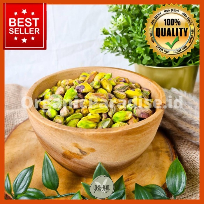 

Pistachio Roasted Salted 1 KG / Kacang Pistachio Panggang Asin tanpa kulit 1 KG