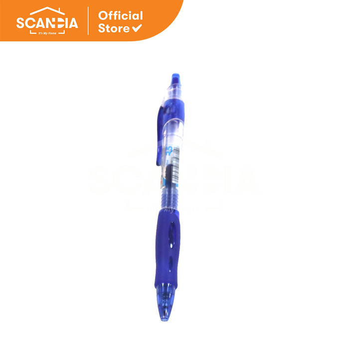

SCANDIA Pulpen Gel Pen Blue 0.7Mm Comfort Rubber Grip (00003379)
