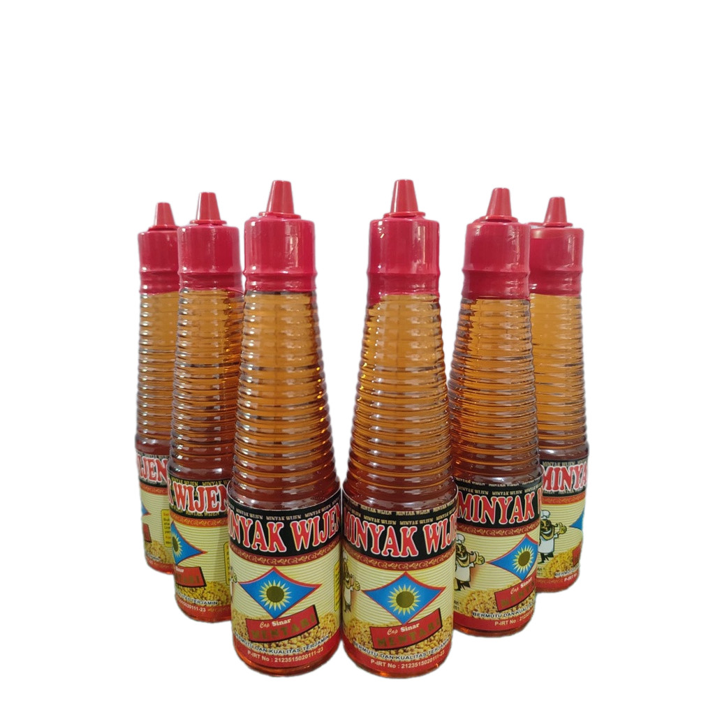 

Paket Murah 6 Botol Minyak Wijen Cap Sinar Mentari 150 ml