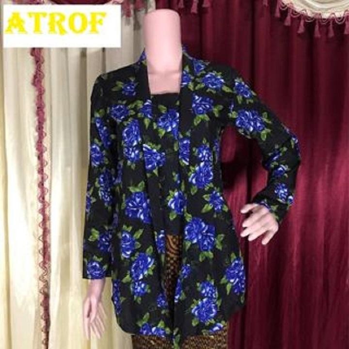 Kebaya kutu baru motif kembang batu -  kebaya kembang batu /Kebaya Kembang Dewasa / Kebaya Kutubaru 