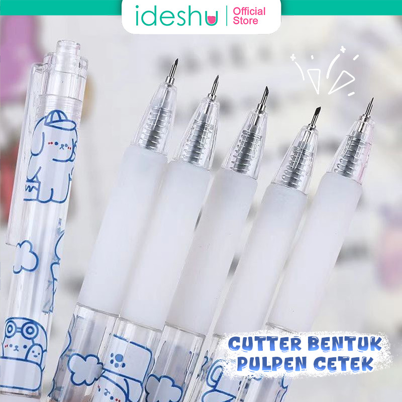 

Pisau Pulpen Ukir Kertas Mini Pen Cutter DIY Import