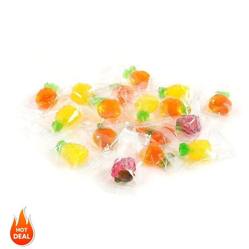 

[Permen import halal]HALAL Permen Lunak Aneka Buah Viral Lianggui Peeled Fudge 108g Permen Lunak Rasa Jeruk Strawbery Mangga Camilan santai