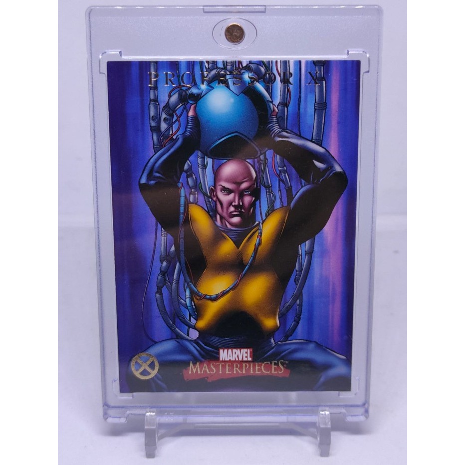 ORIGINAL Kartu Marvel Masterpieces Professor X XMEN X-MEN VERY RARE