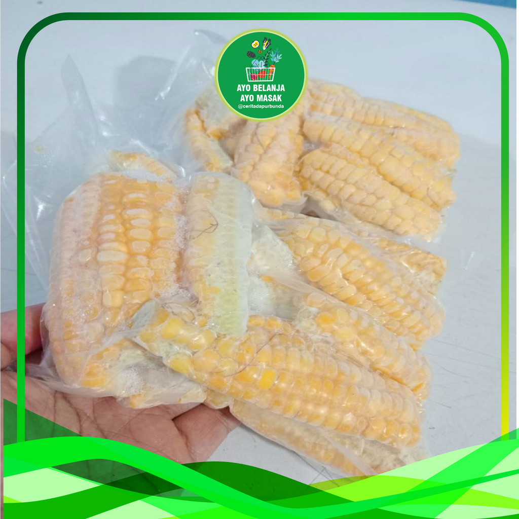 

Corn Ribs Jagung Potong Beku ala Korea (frozen)
